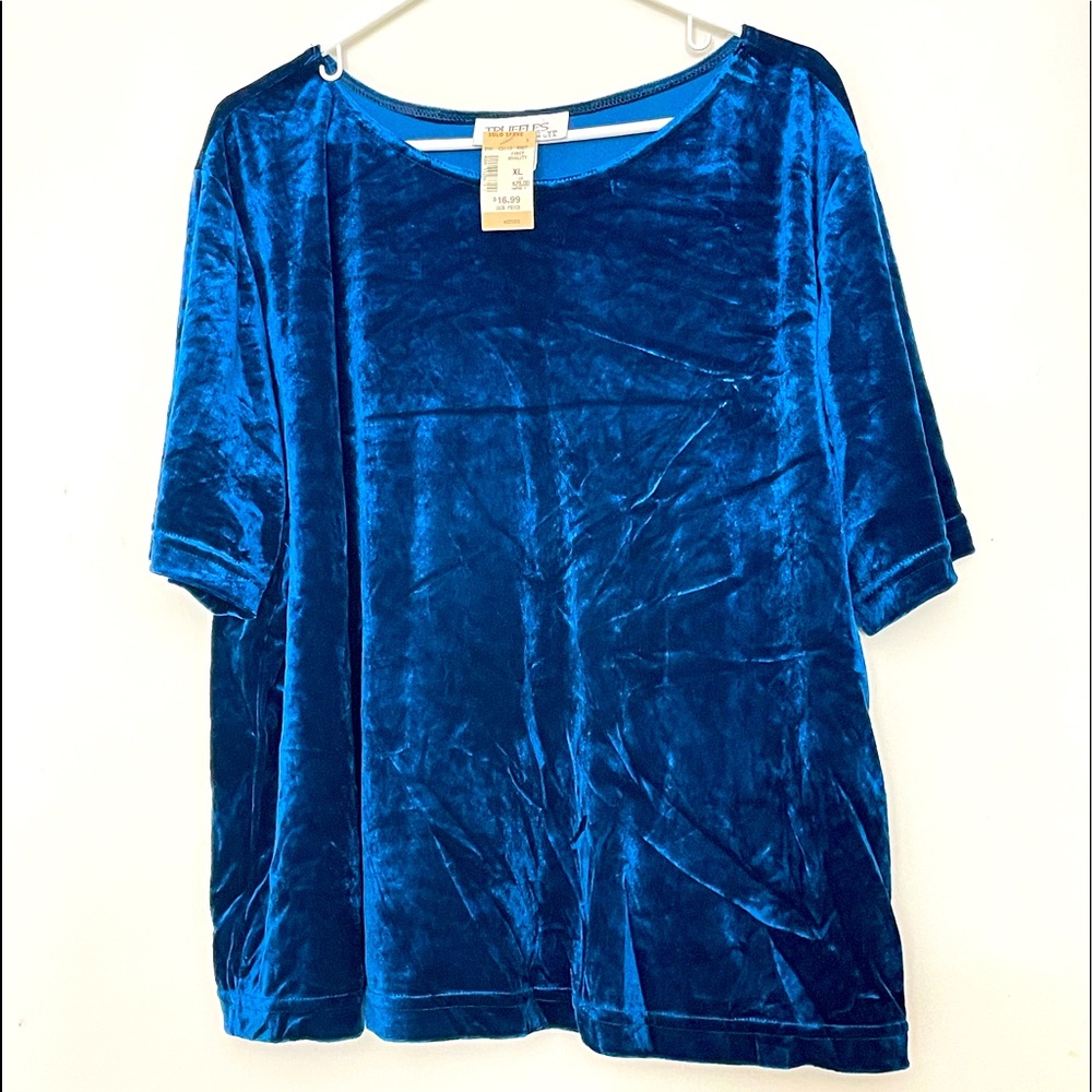 Velvet blouse